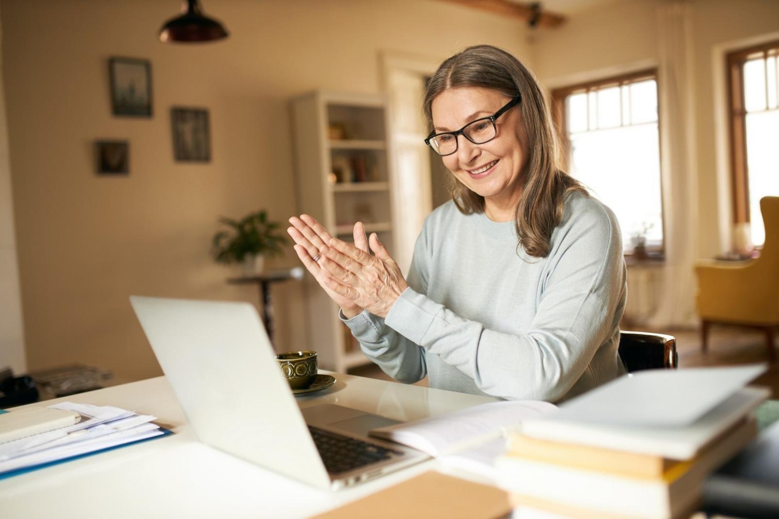 Finance professionals reviewing performance metrics together